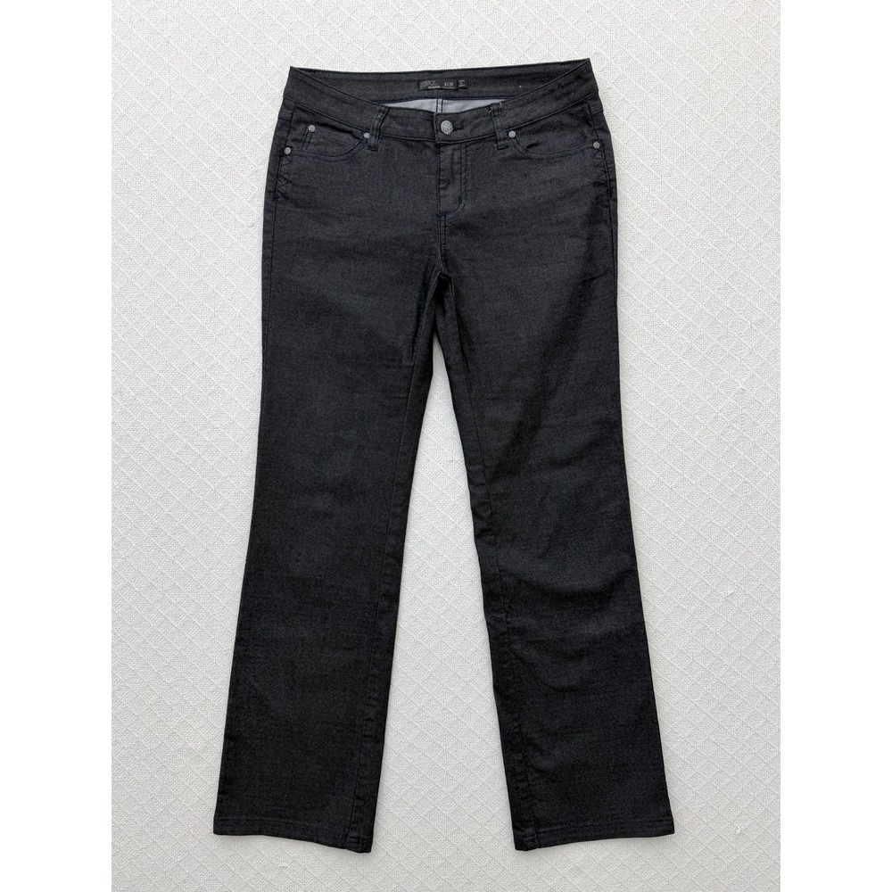 Prana Jada Jean Bootcut Dark Gray Organic Cotton Blend Denim Womens 8/29